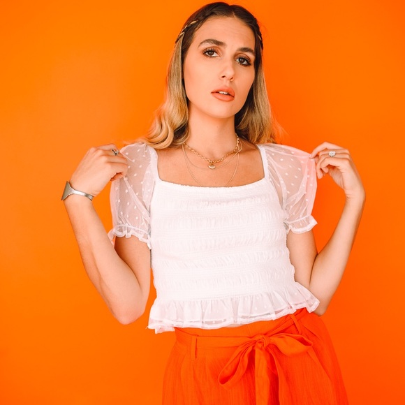 White crop top - Picture 1 of 5